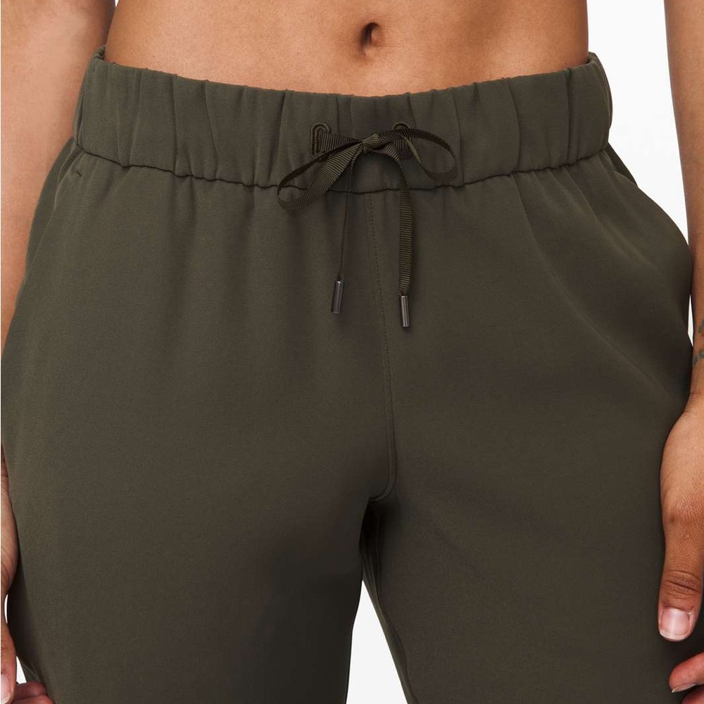 Lululemon On the Fly Jogger | Dark Green Olive Color | Woman’s Size 2 - Picture 3 of 7